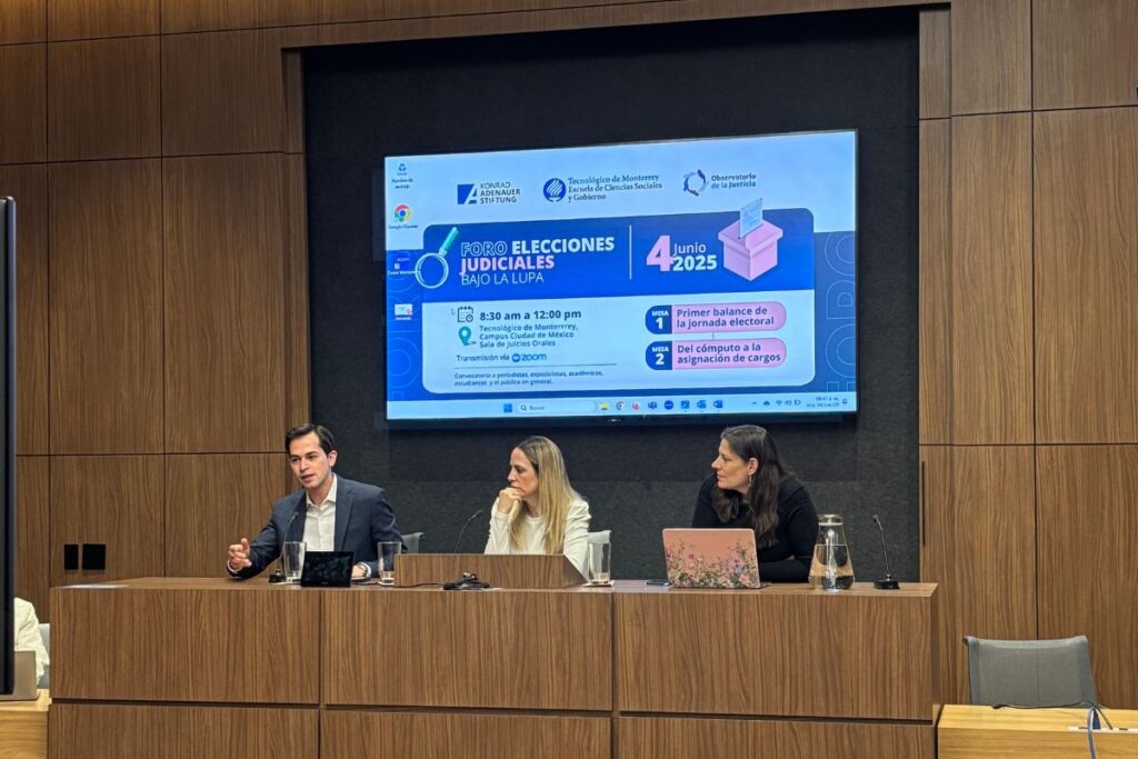 Foro “Elecciones judiciales bajo la lupa”