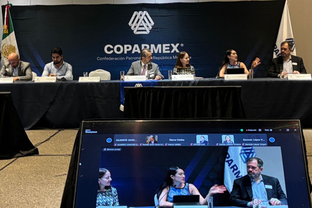 Reunión de trabajo con la Comisión Nacional de Fortalecimiento Cívico y Democrático COPARMEX