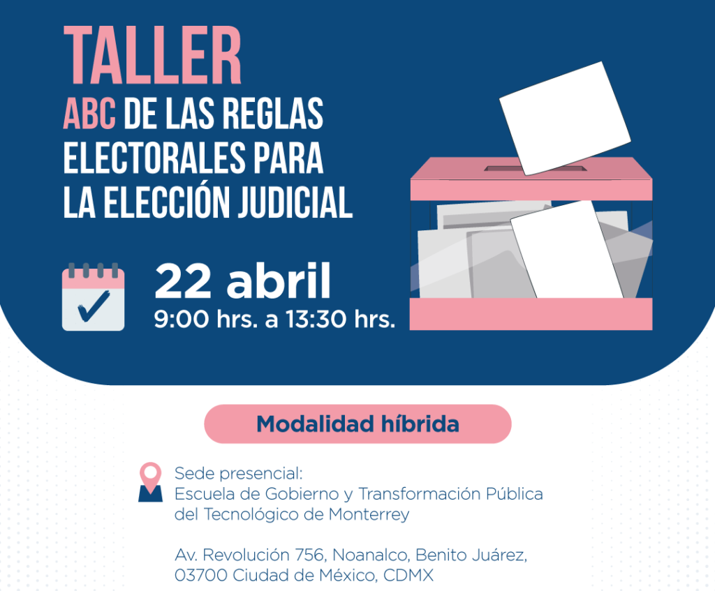 Taller ¨ABC de las reglas electorales para la elección judicial¨