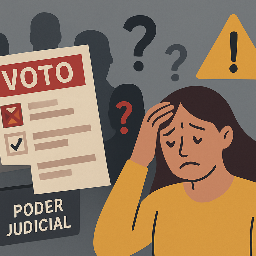 Complejidades y fallas del proceso electoral judicial