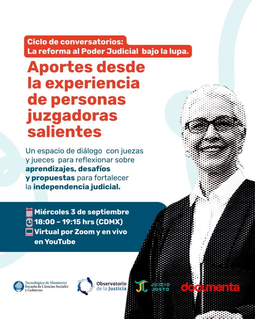 Conversatorio “Aportes desde la experiencia de personas juzgadoras salientes”
